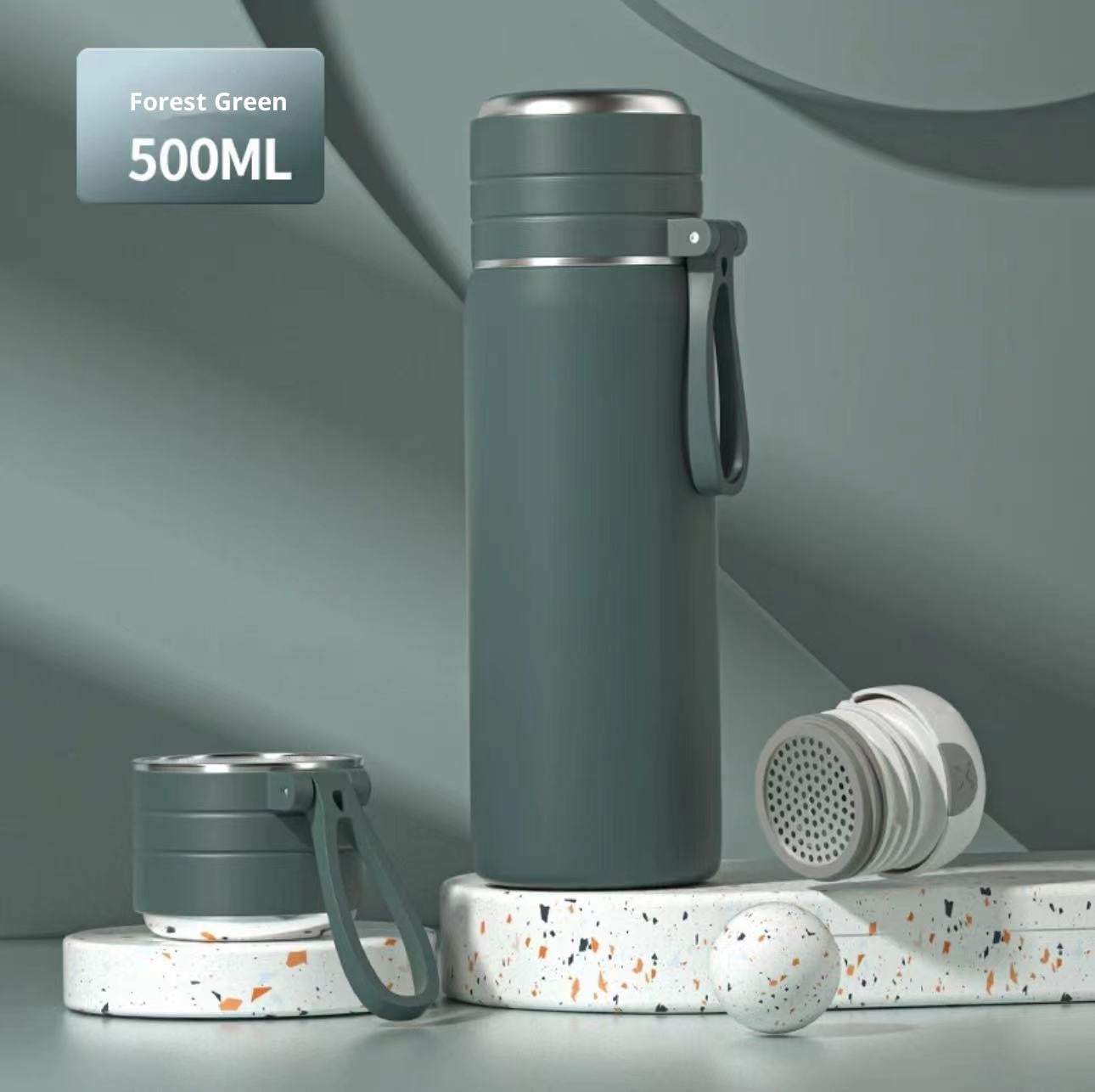 Tasse Isotherme Inox 316 avec Infuseur à Thé Intégré - BMYANY