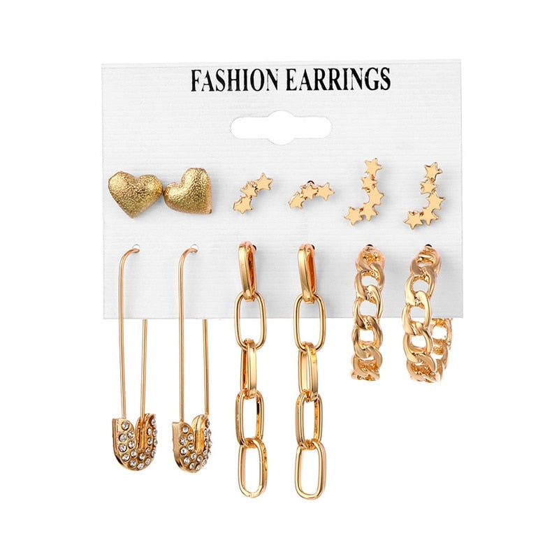 Women's Stylish Earrings Set