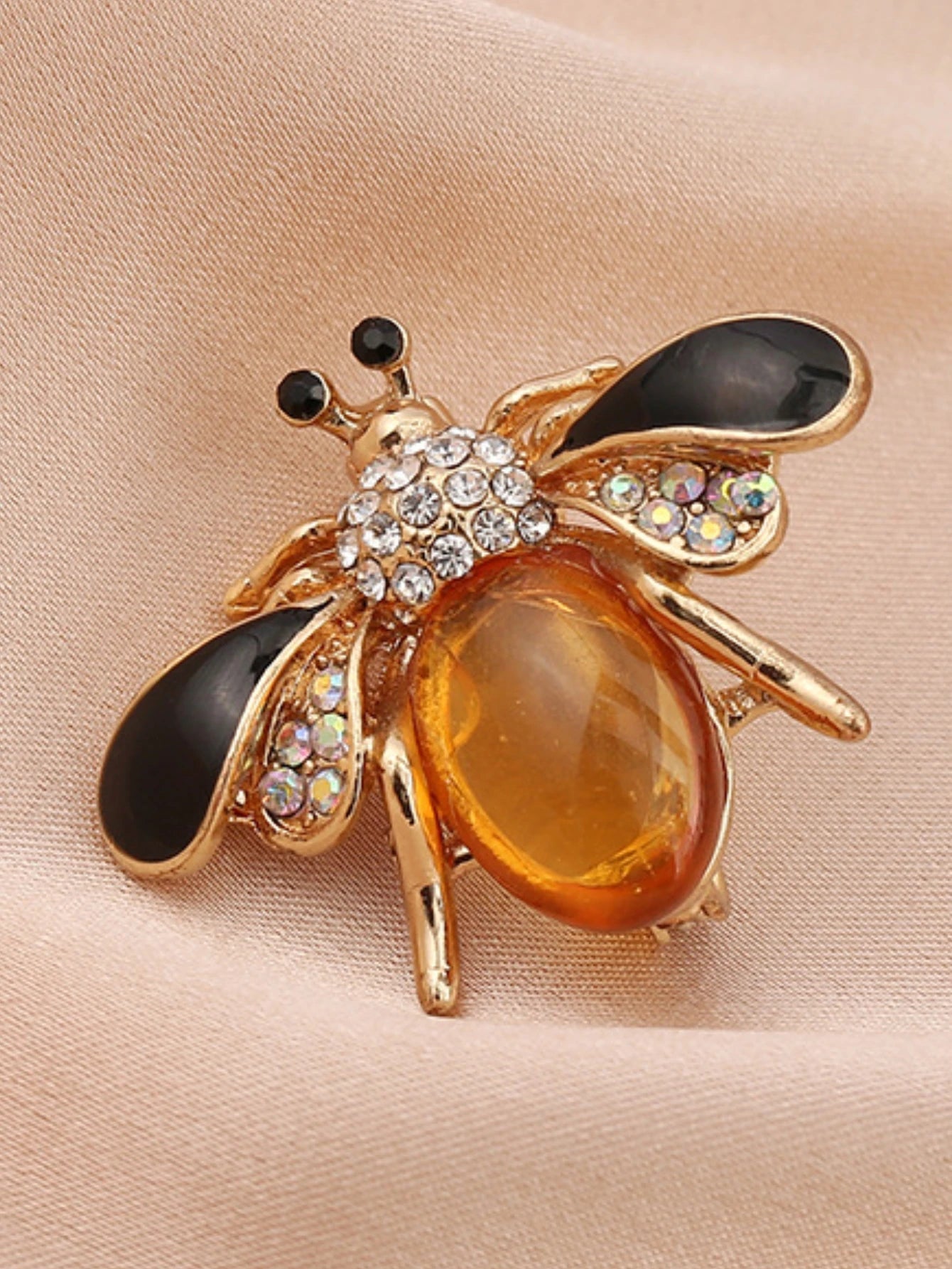 9 Model PC Women's Fashion Trend Personalized Imitation Pearl Bee Brooch Pin Jewelry Suitable for Outdoor Dating, Party, Festival Gifts