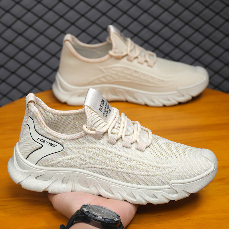 Paniers Homme Respirantes Maille Fine Flyknit Casual Polyvalentes Printemps - BMYANY