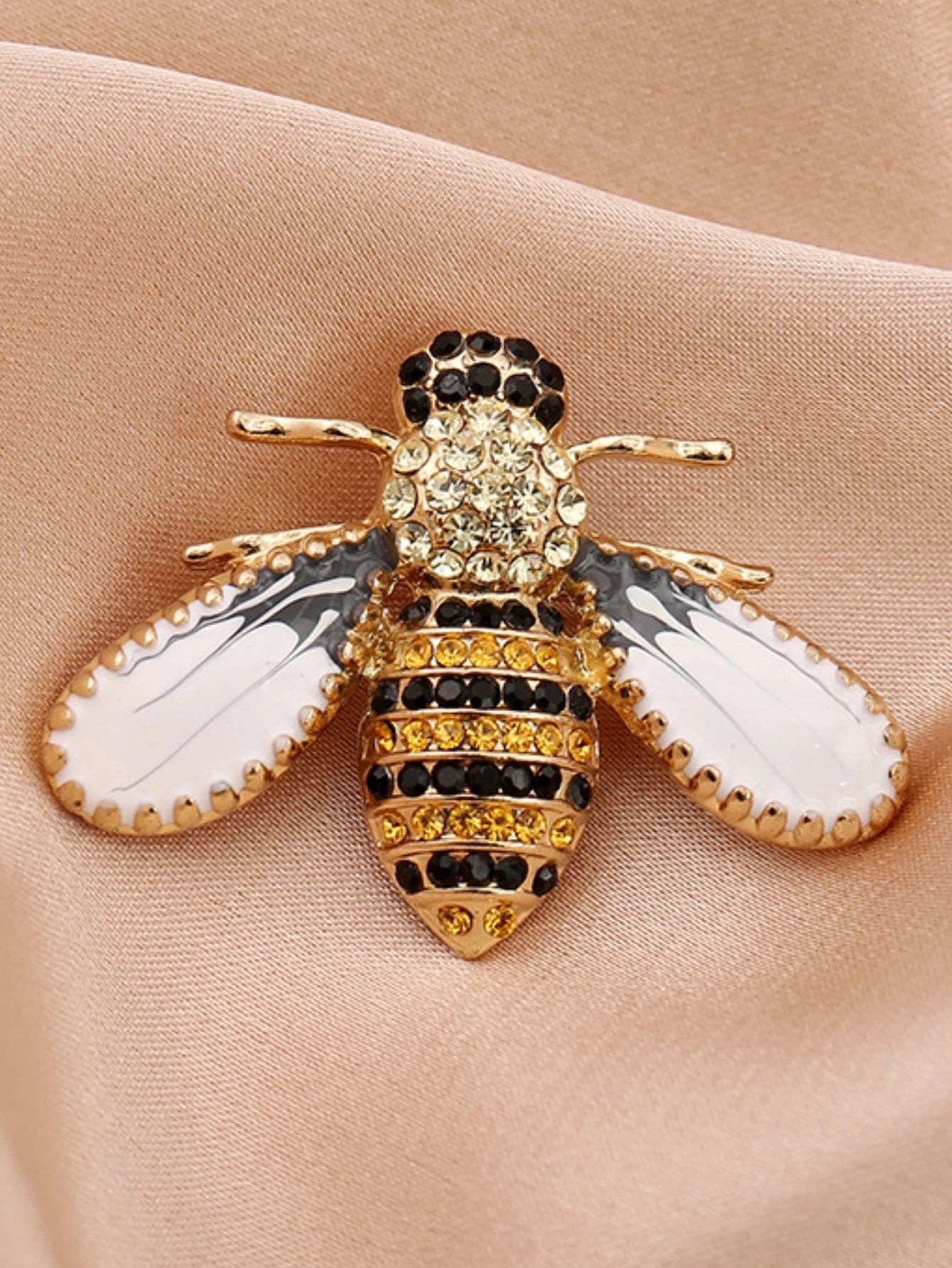 9 Model PC Women's Fashion Trend Personalized Imitation Pearl Bee Brooch Pin Jewelry Suitable for Outdoor Dating, Party, Festival Gifts