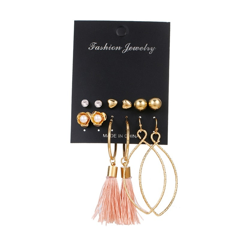 Women's Stylish Earrings Set