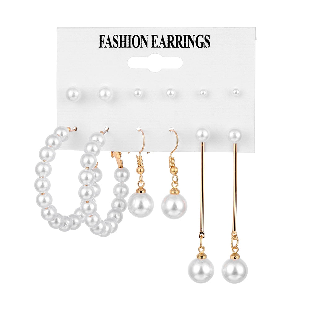 Women's Stylish Earrings Set