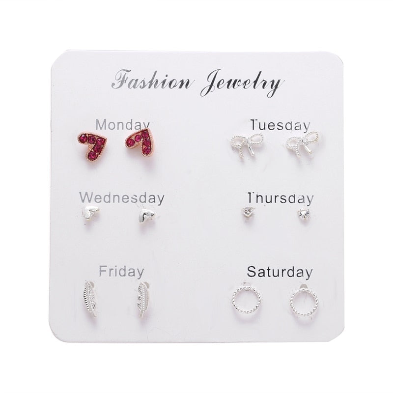 Women's Stylish Earrings Set