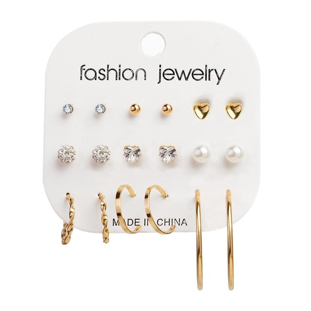 Women's Stylish Earrings Set