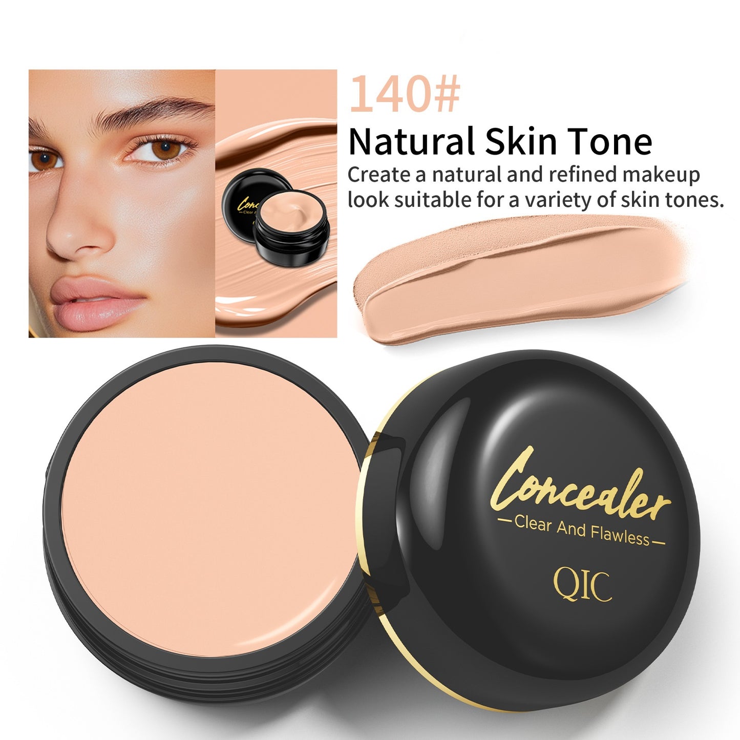 Concealer Cover Tattoo Spots Acne Marks Dark Circles Invisible Pores - BMYANY