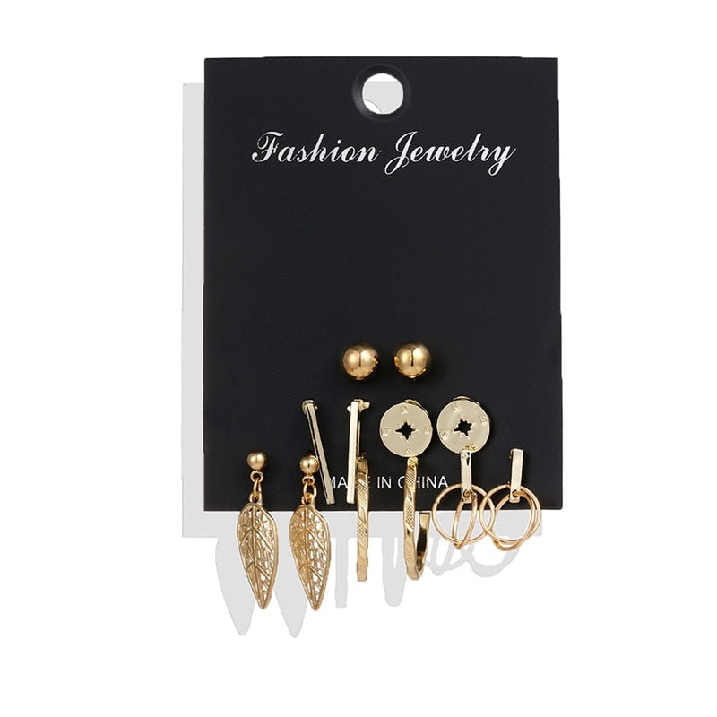 Women's Stylish Earrings Set