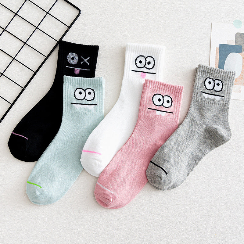 Female Cartoon Fruit Thigh High Socks - BMYANY