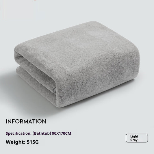 Serviette de Bain Ultra Douce Sans Gaze Sans Peluches Description: - BMYANY