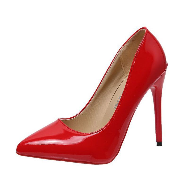 Plus Size Women's Shoes High Heels Sexy Stiletto Heel Fruit Color - BMYANY