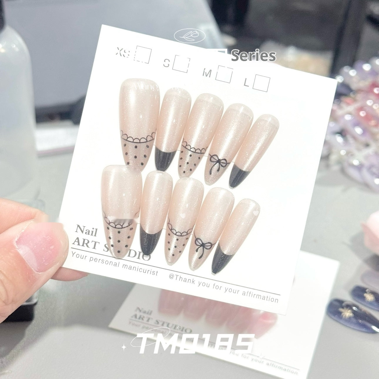 Lace Skirt Bow Simple Cat Eye Polka Dot Pure Want To Wear Armor - BMYANY