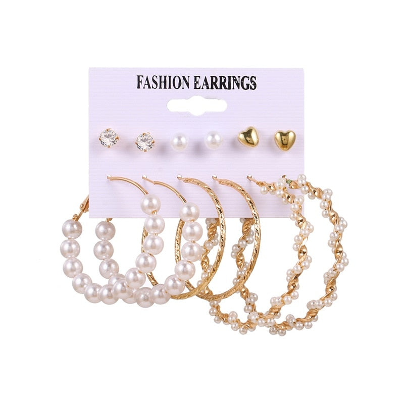 Women's Stylish Earrings Set