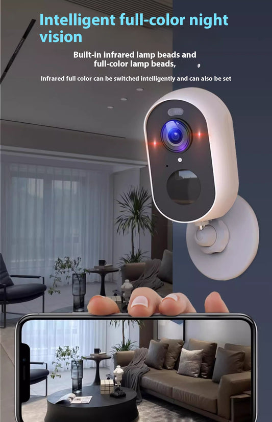 Caméra de Surveillance WiFi Sans Fil à Batterie - BMYANY