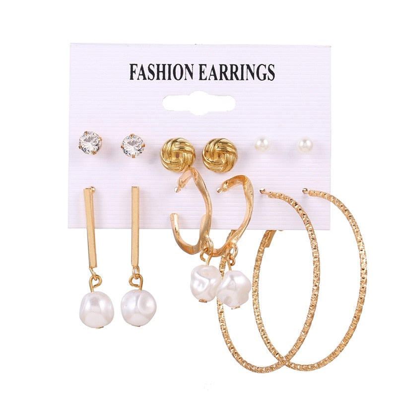 Women's Stylish Earrings Set