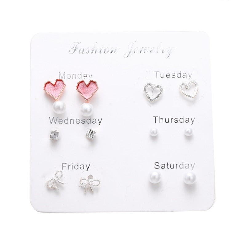 Women's Stylish Earrings Set