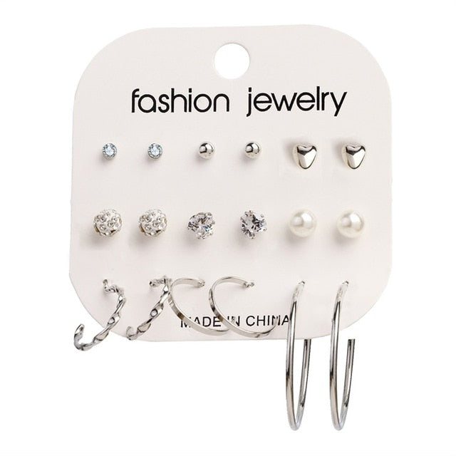 Women's Stylish Earrings Set