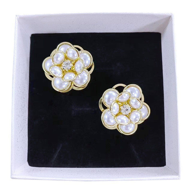 Boucles d’oreilles petites fleurs douces femme - Style sweet - BMYANY